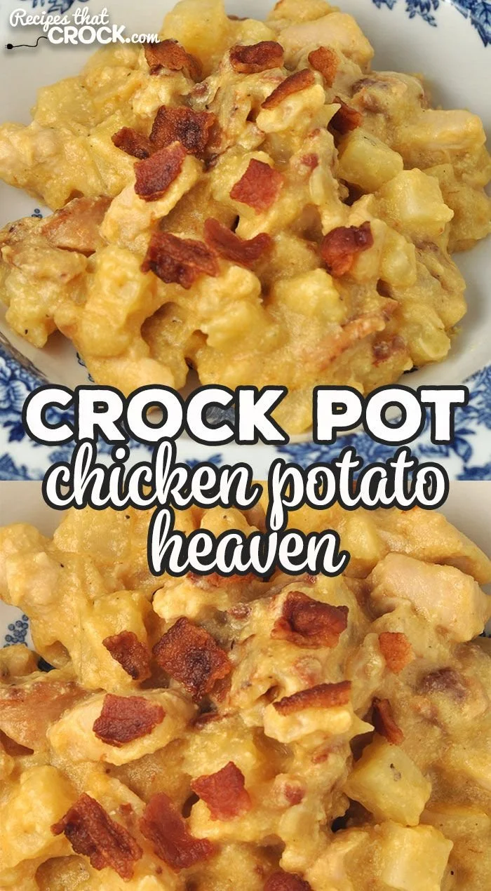 Delicious Crock Pot chicken potato dish served on a plate.