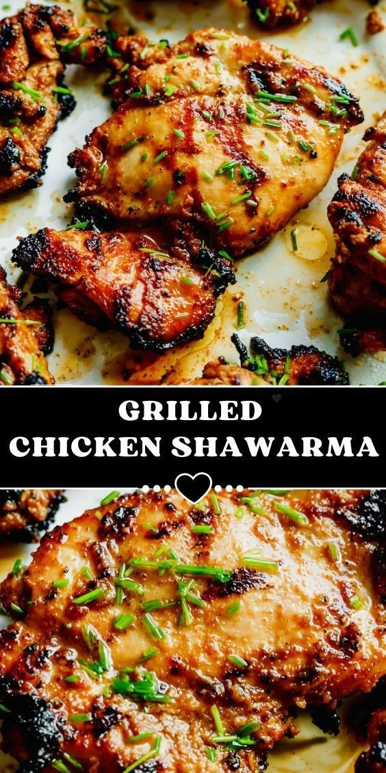 Grilled chicken shawarma served with fresh vegetables and sauces