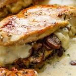 mushroom stuffed chicken with creamy garlic parmes 2026 07 17 050720 1