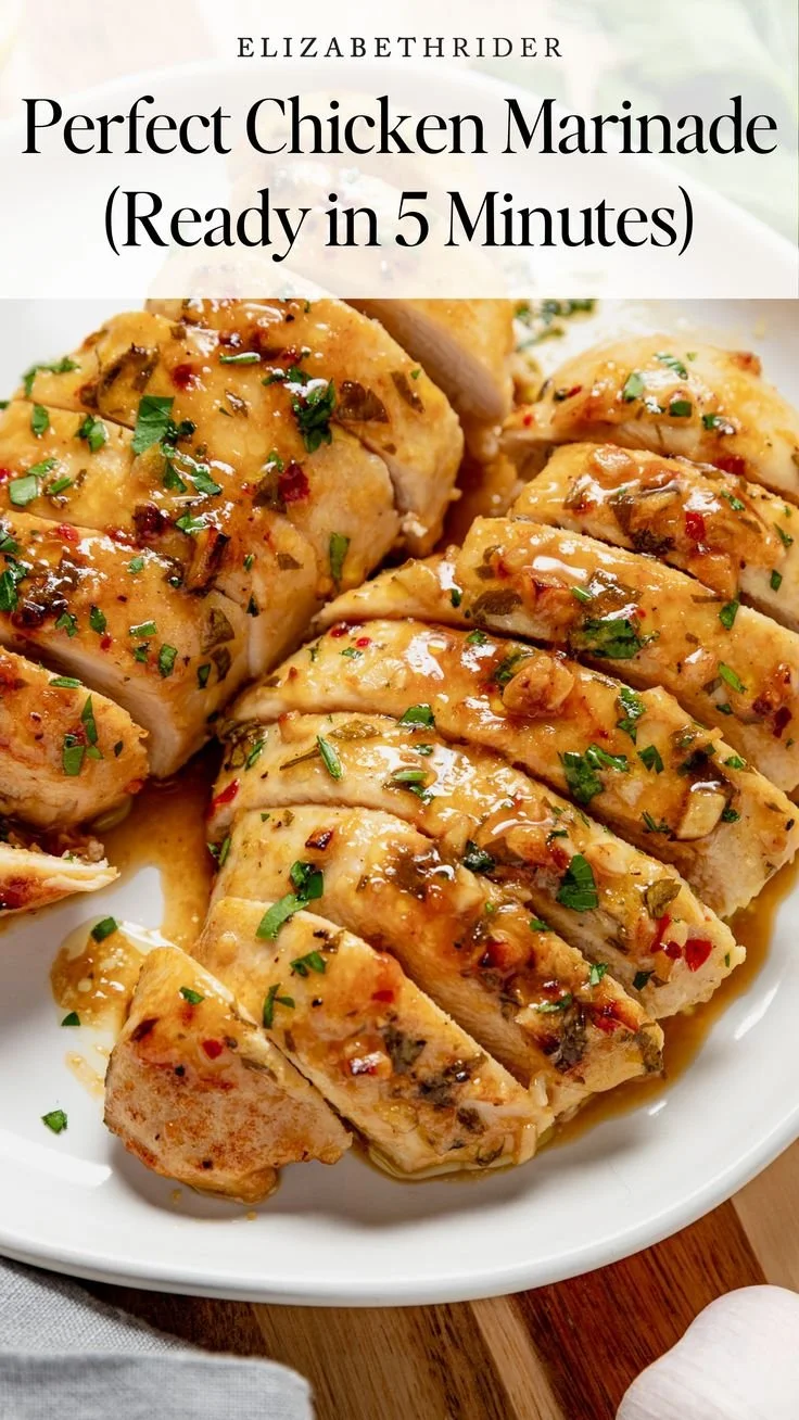 Easy chicken marinade recipe ready in 5 minutes for flavorful results